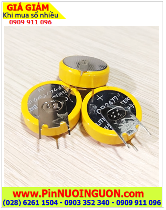 Pin CMOS CR2477; Pin CMOS CR2477 lithium 3v (3 CHÂN THÉP) chính hãng _Xuất xứ Liên doanh